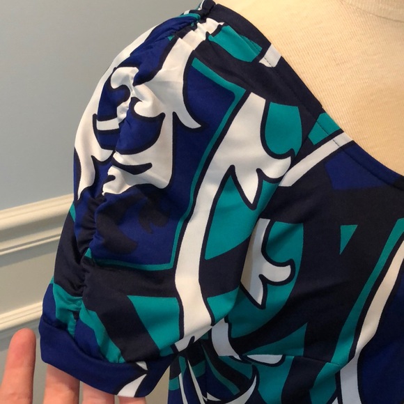 INC patterned dress, size M - Picture 3 of 4